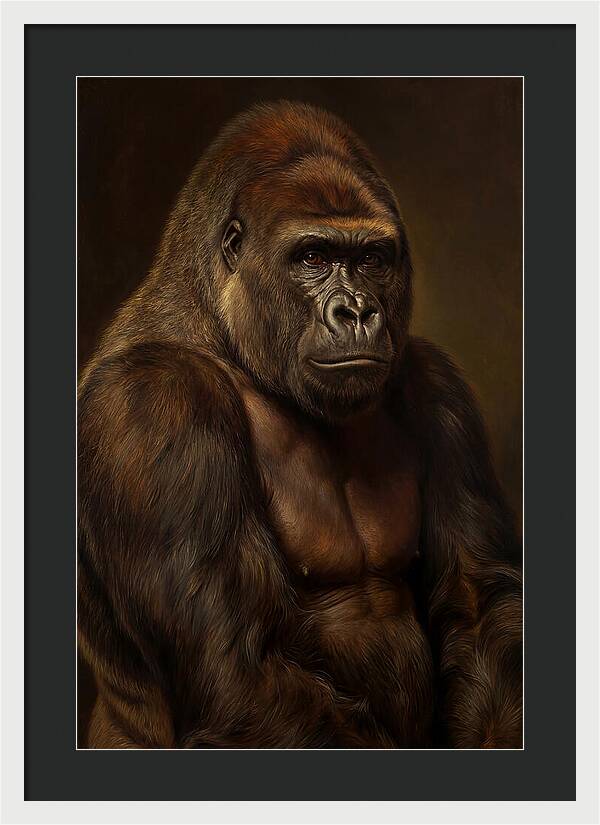 Majestic Gorilla Portrait
