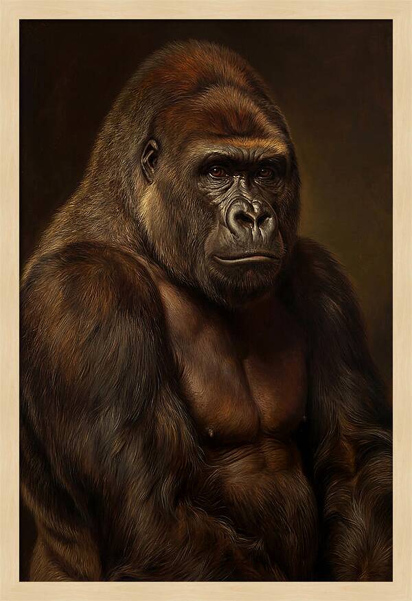 Majestic Gorilla Portrait