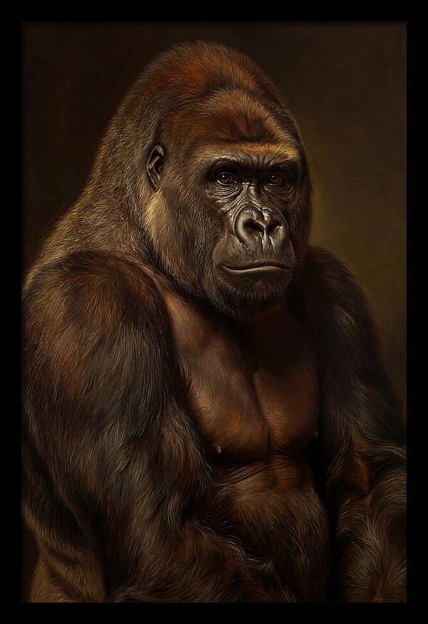 Majestic Gorilla Portrait