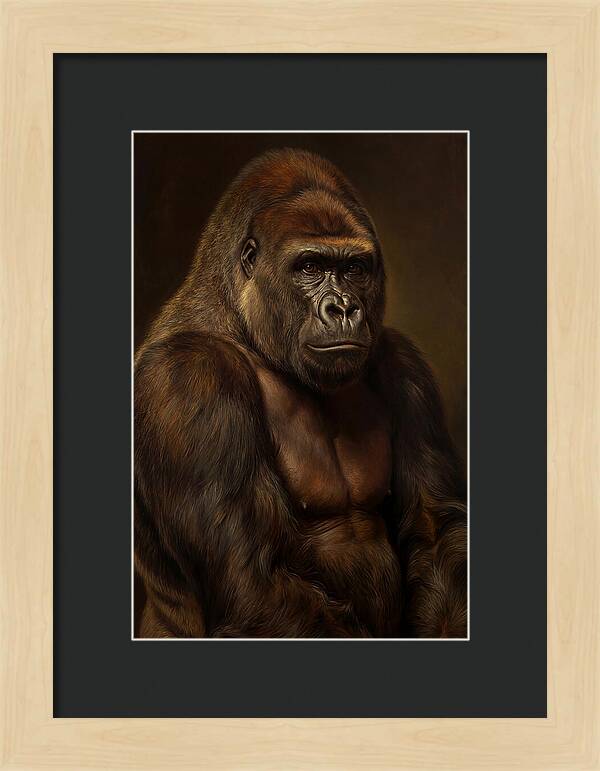 Majestic Gorilla Portrait