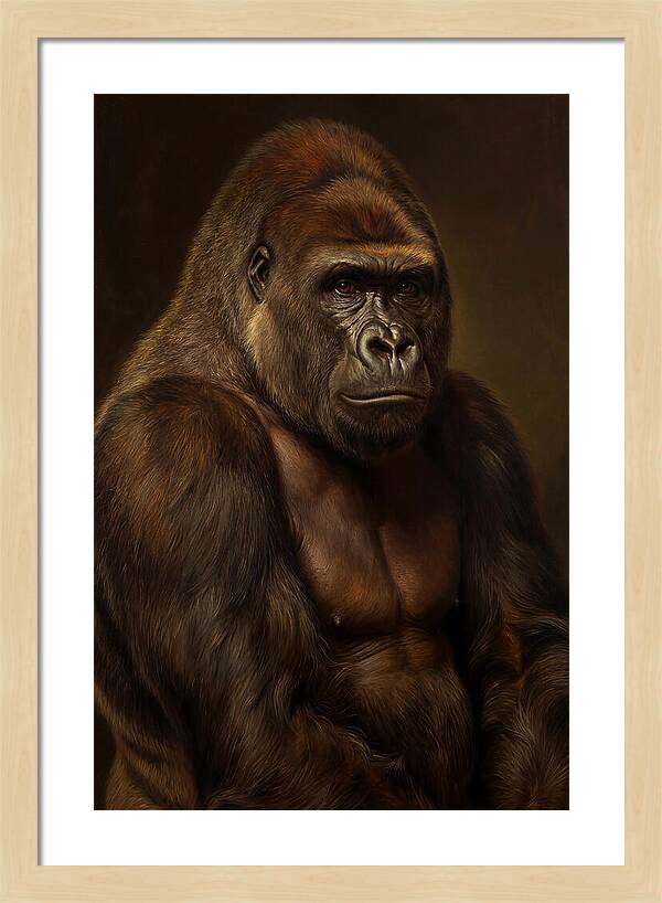 Majestic Gorilla Portrait