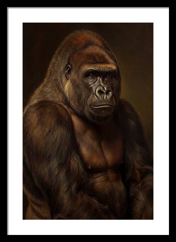 Majestic Gorilla Portrait