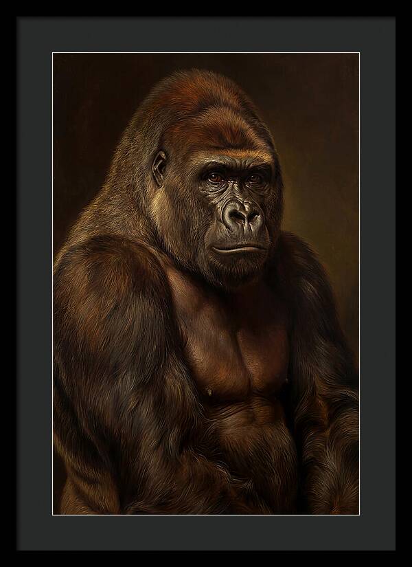 Majestic Gorilla Portrait