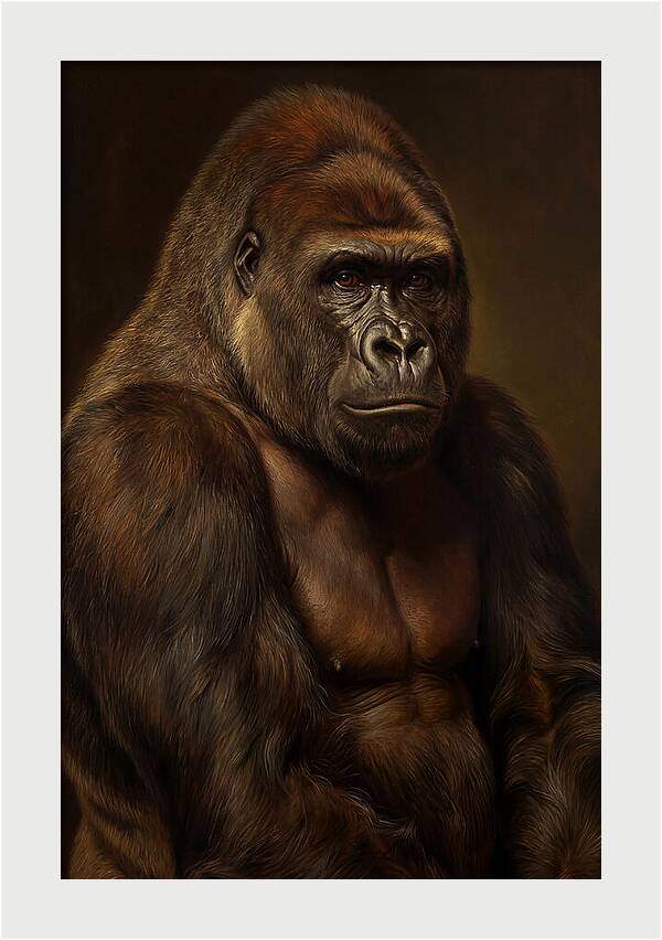Majestic Gorilla Portrait