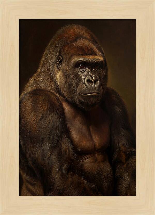 Majestic Gorilla Portrait