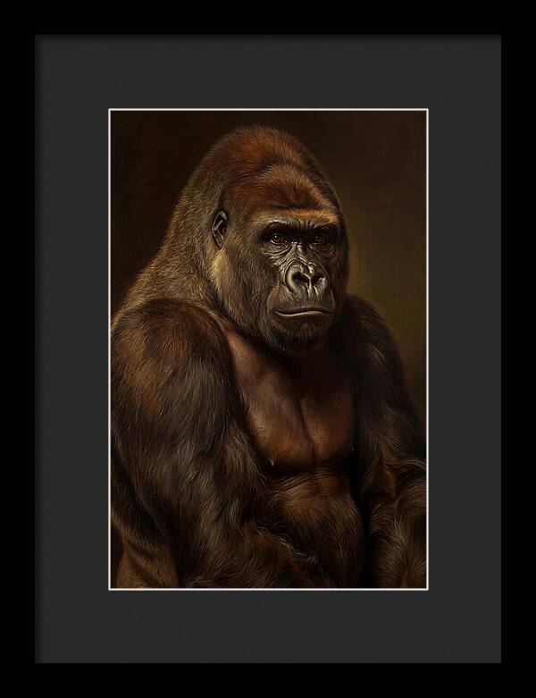 Majestic Gorilla Portrait