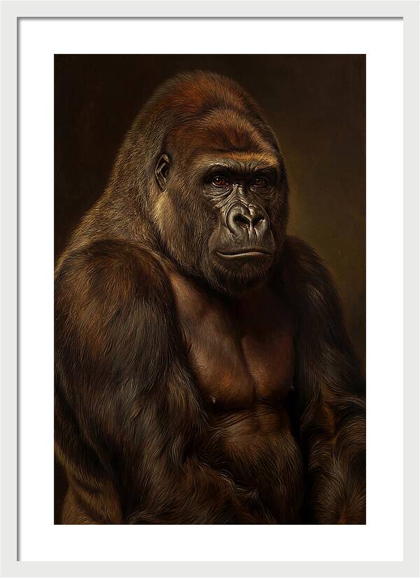 Majestic Gorilla Portrait