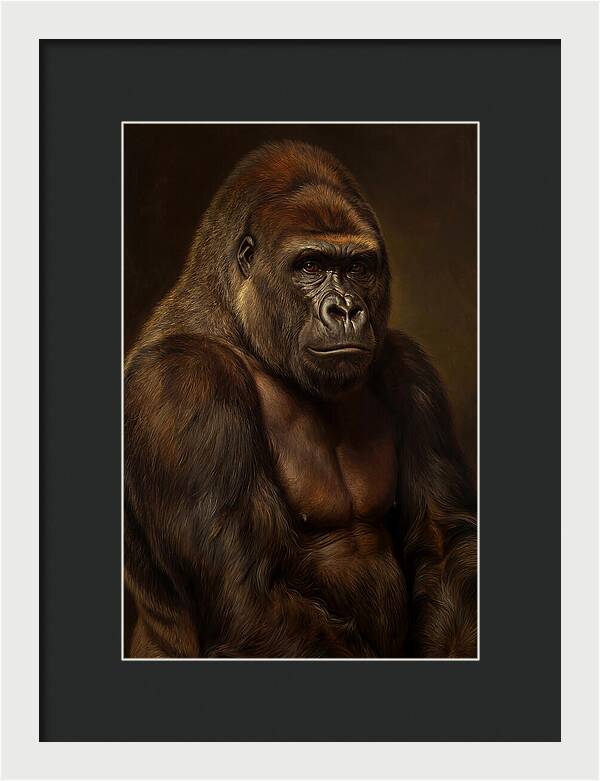 Majestic Gorilla Portrait