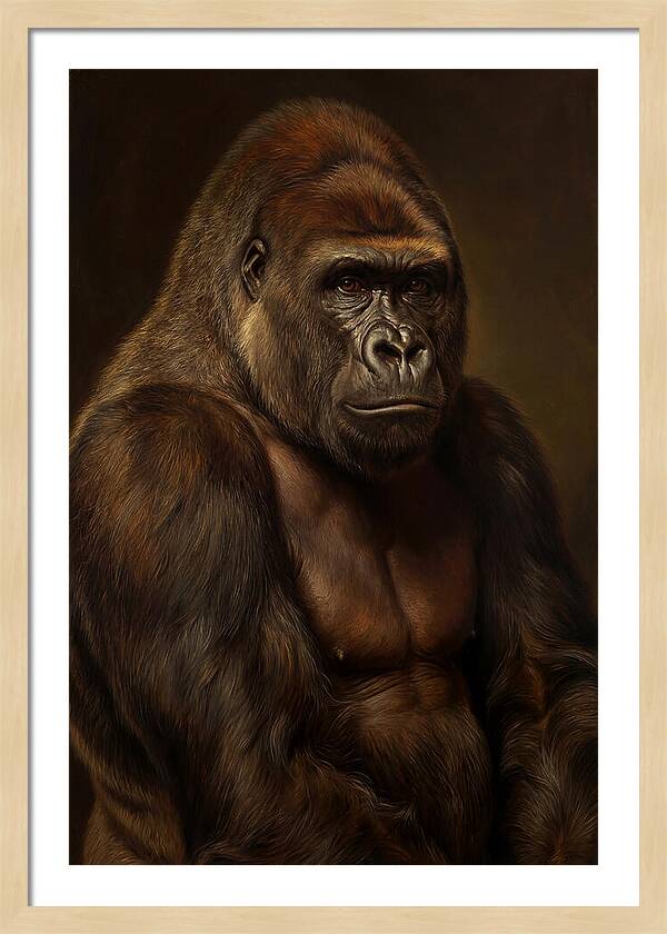 Majestic Gorilla Portrait