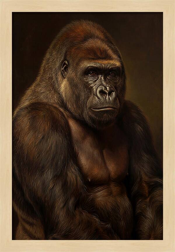 Majestic Gorilla Portrait