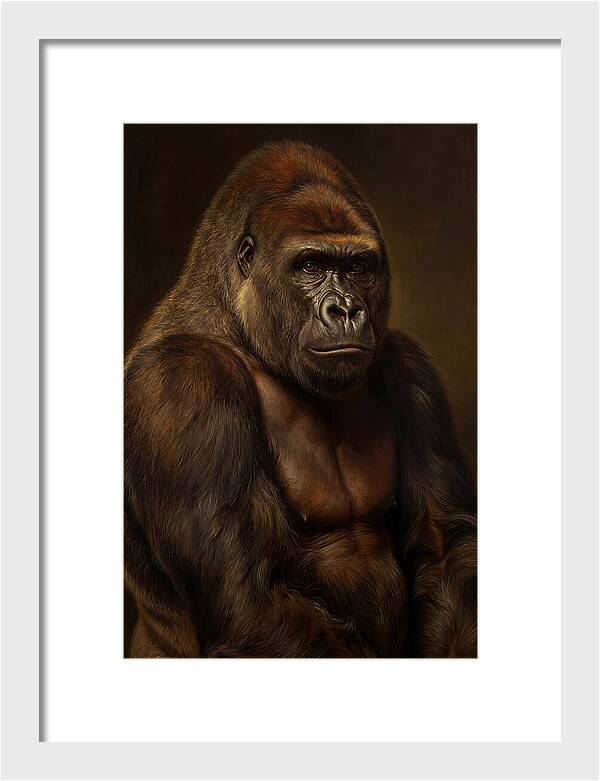 Majestic Gorilla Portrait