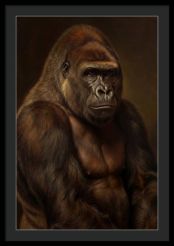 Majestic Gorilla Portrait