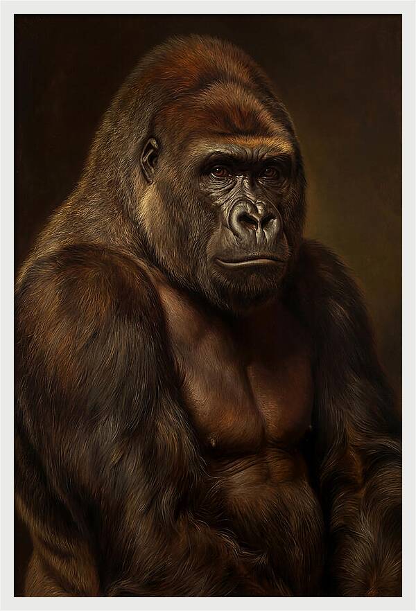 Majestic Gorilla Portrait