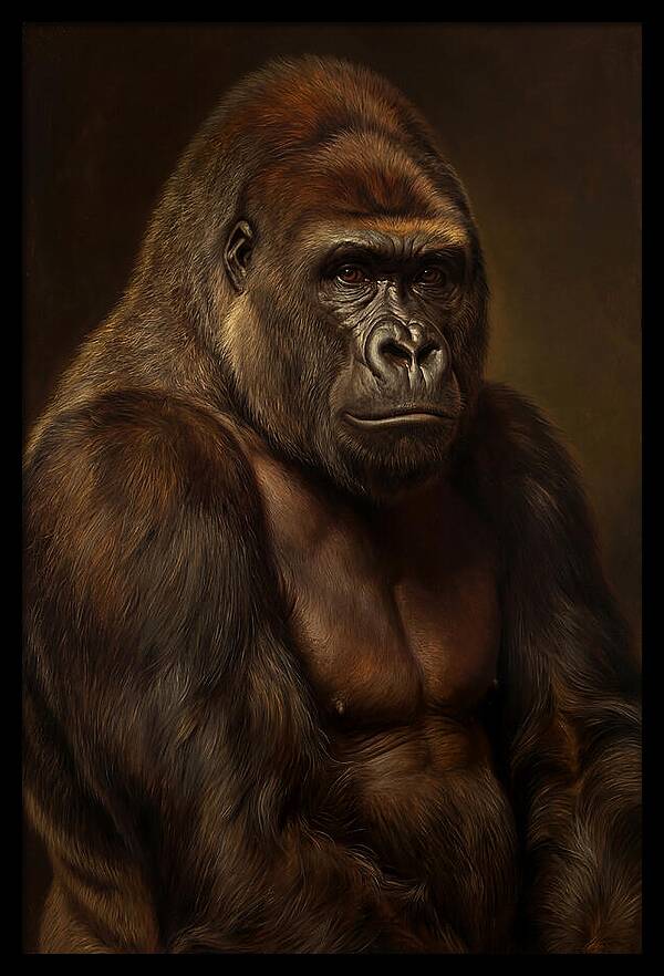Majestic Gorilla Portrait