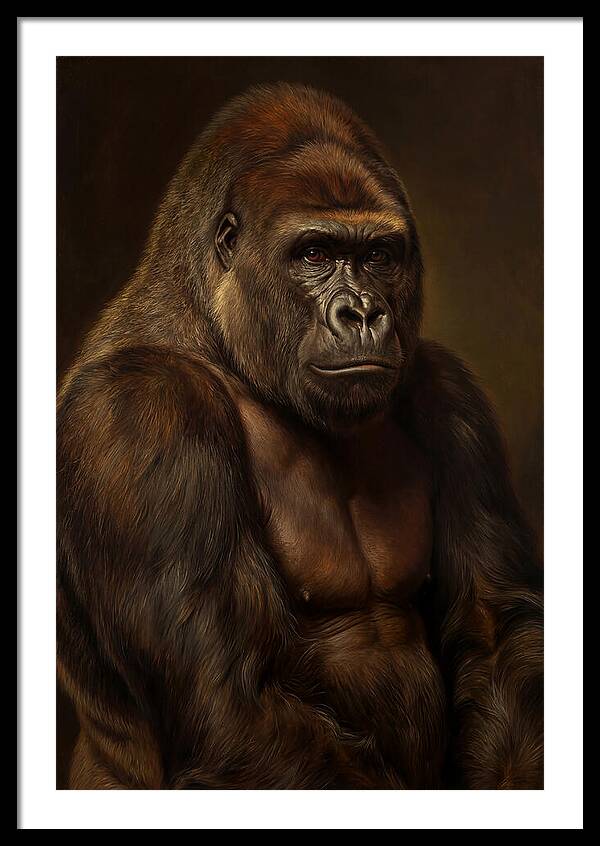 Majestic Gorilla Portrait