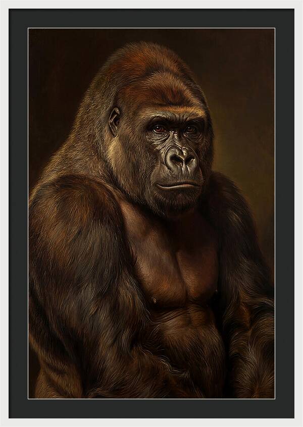 Majestic Gorilla Portrait