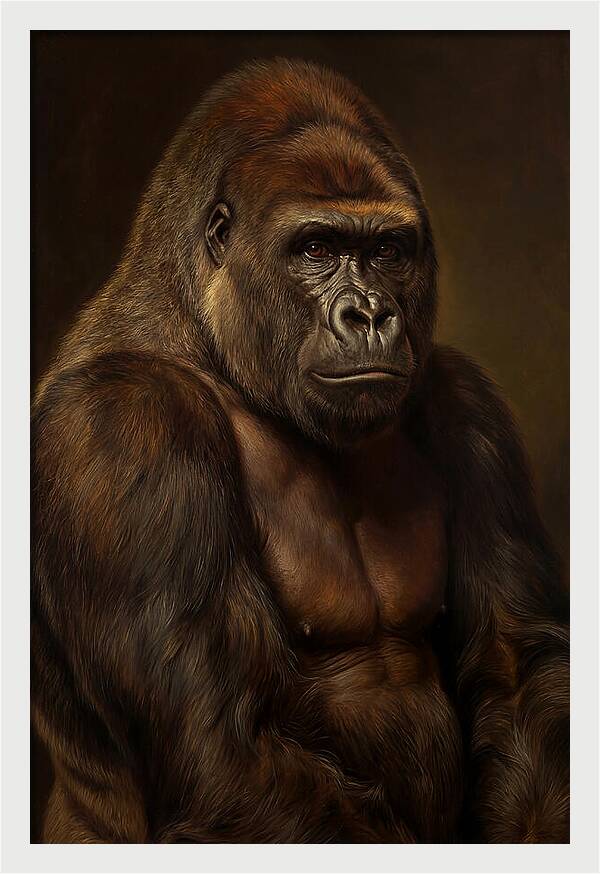 Majestic Gorilla Portrait