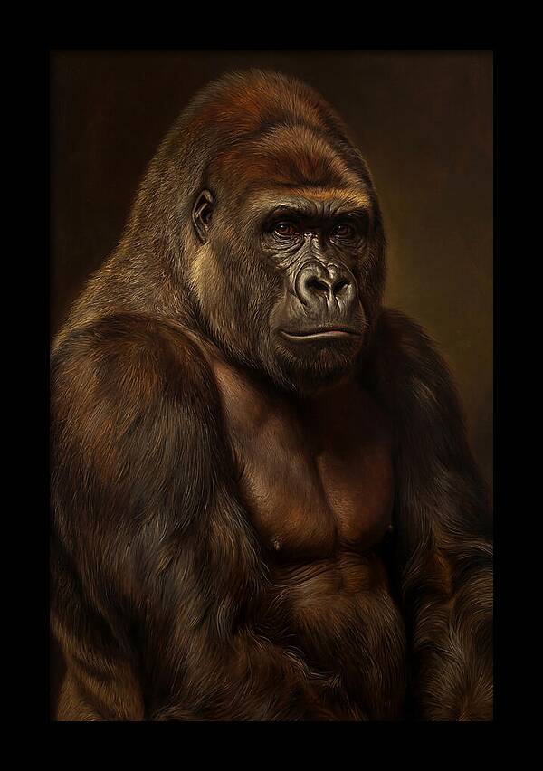 Majestic Gorilla Portrait