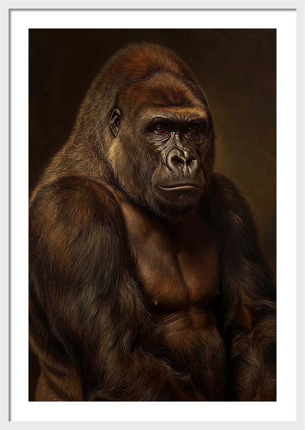 Majestic Gorilla Portrait