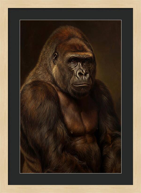 Majestic Gorilla Portrait