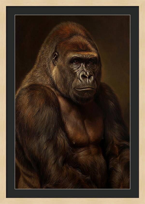 Majestic Gorilla Portrait