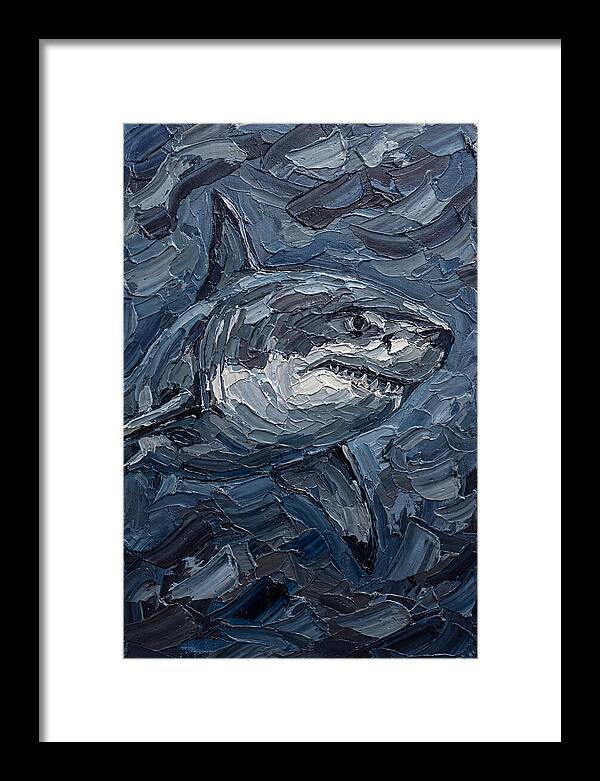 Majestic Great White Shark