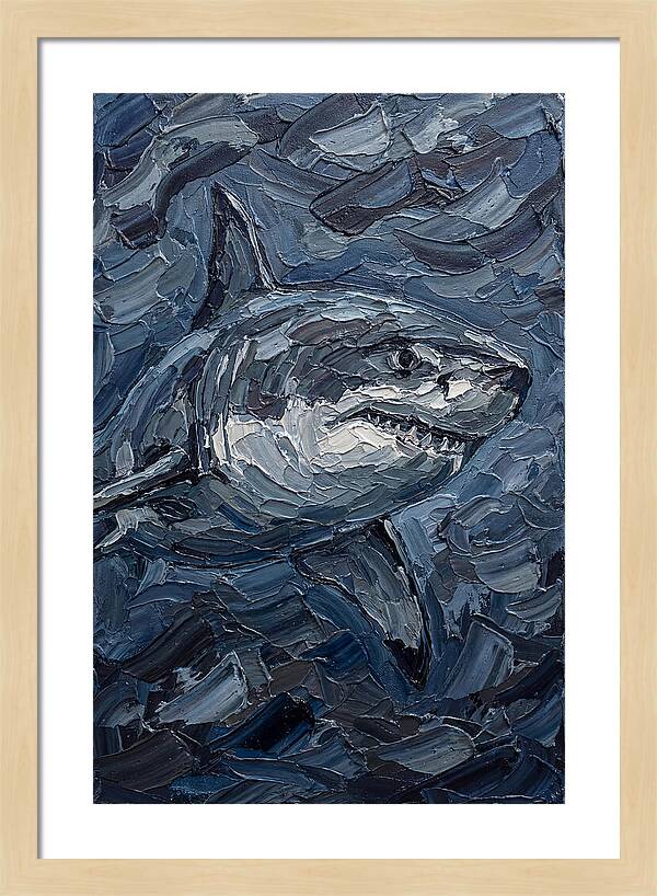 Majestic Great White Shark