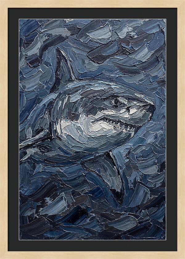 Majestic Great White Shark