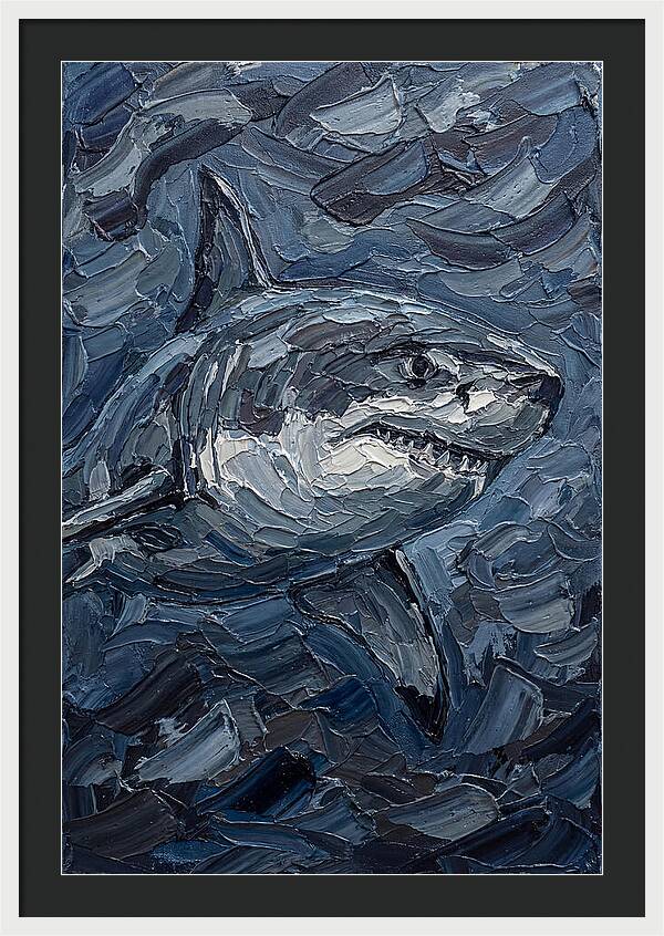 Majestic Great White Shark