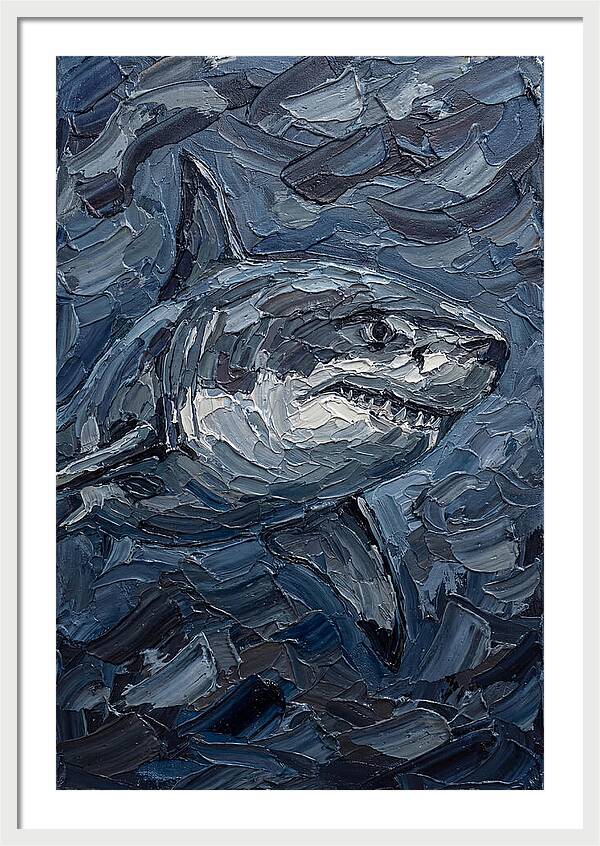 Majestic Great White Shark