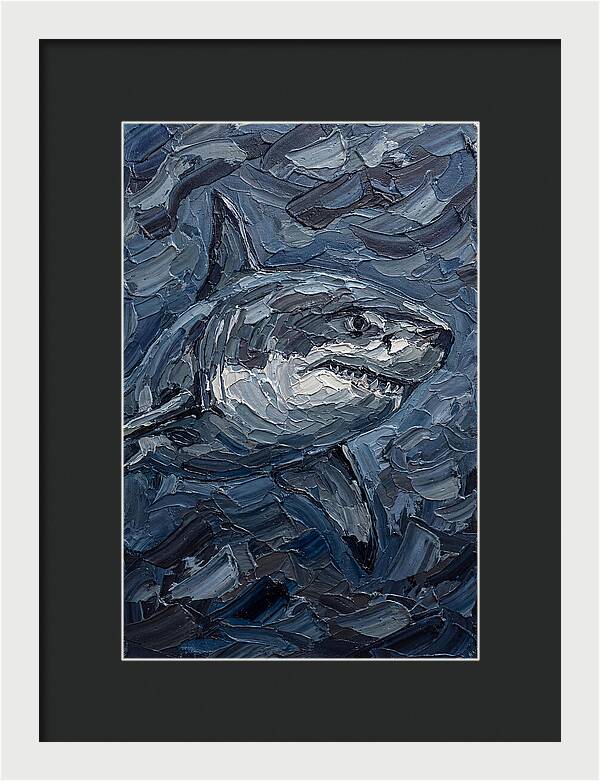 Majestic Great White Shark