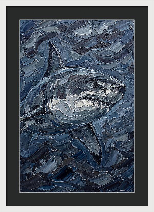 Majestic Great White Shark