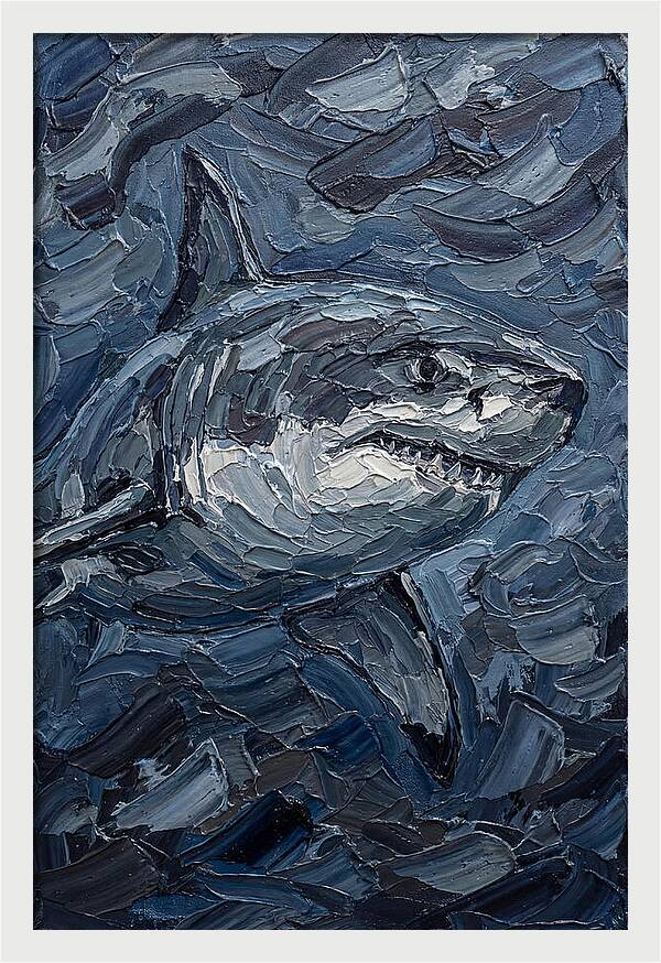 Majestic Great White Shark