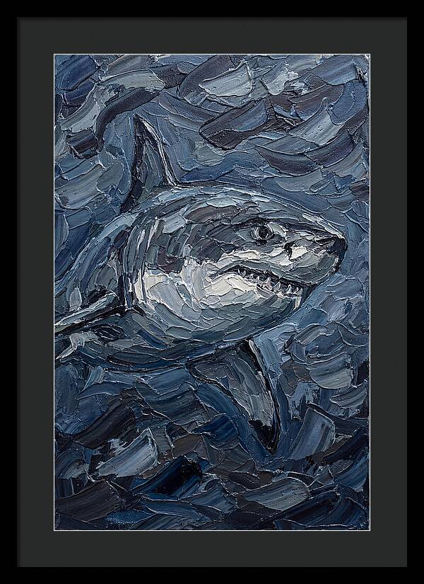 Majestic Great White Shark
