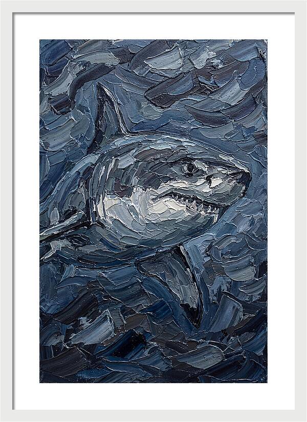 Majestic Great White Shark