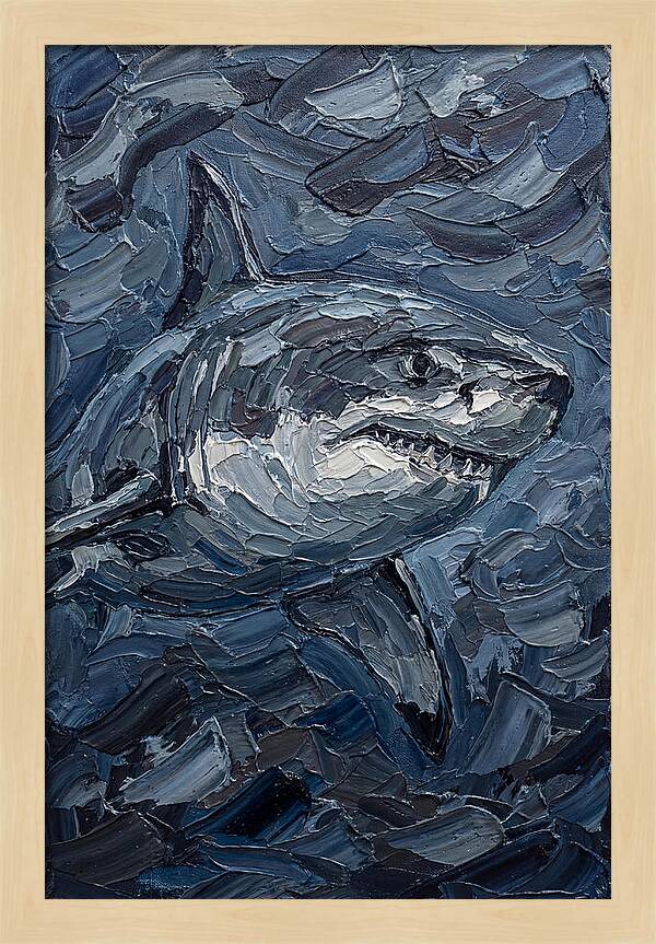 Majestic Great White Shark