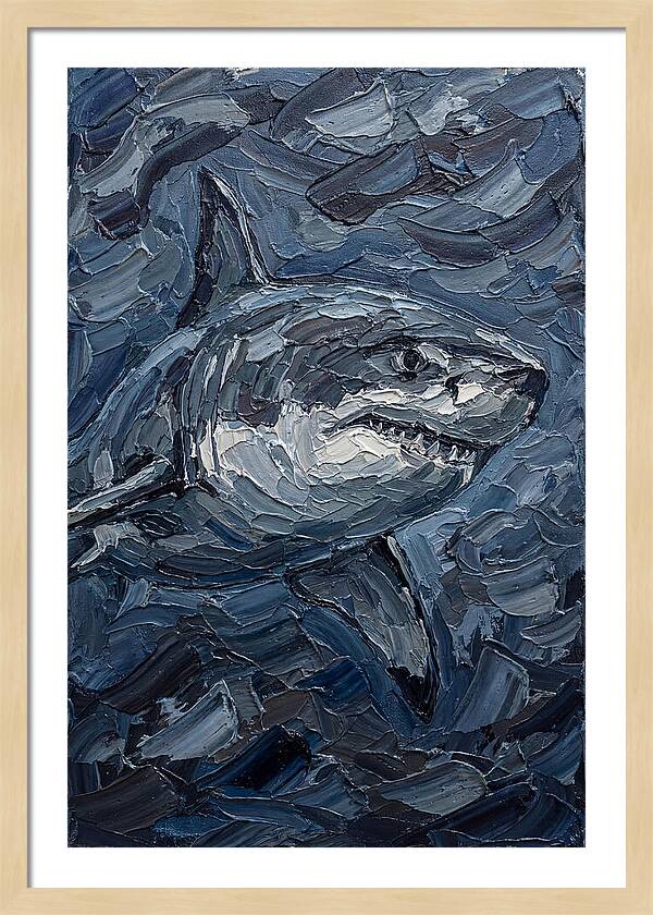 Majestic Great White Shark