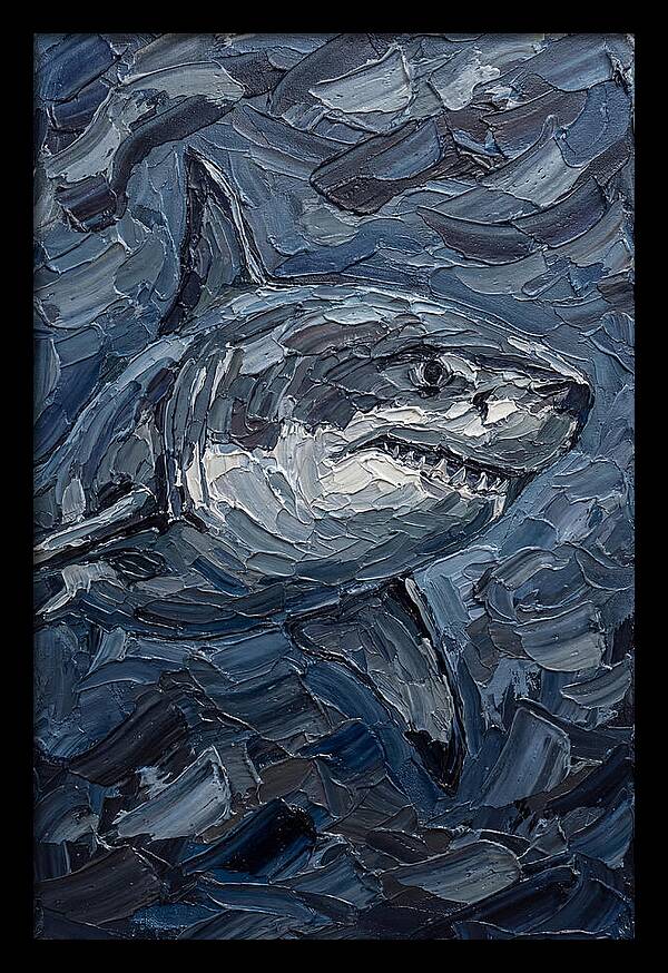 Majestic Great White Shark