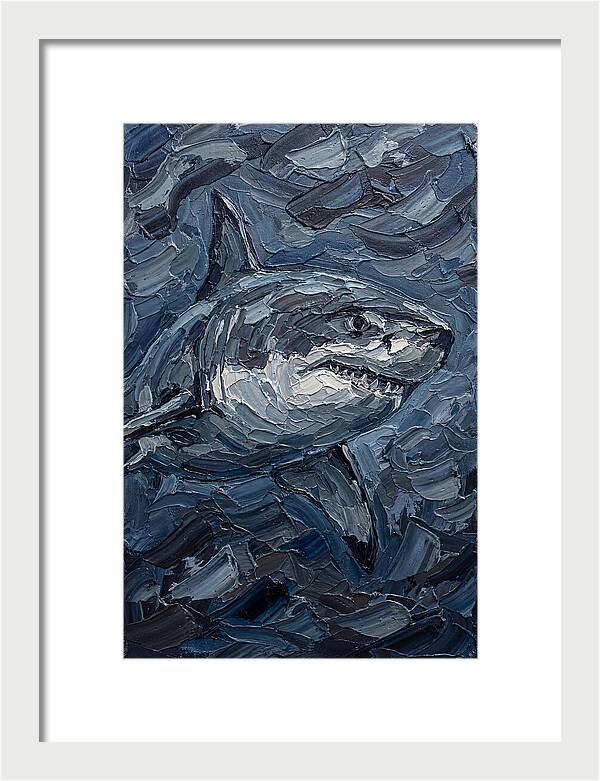 Majestic Great White Shark