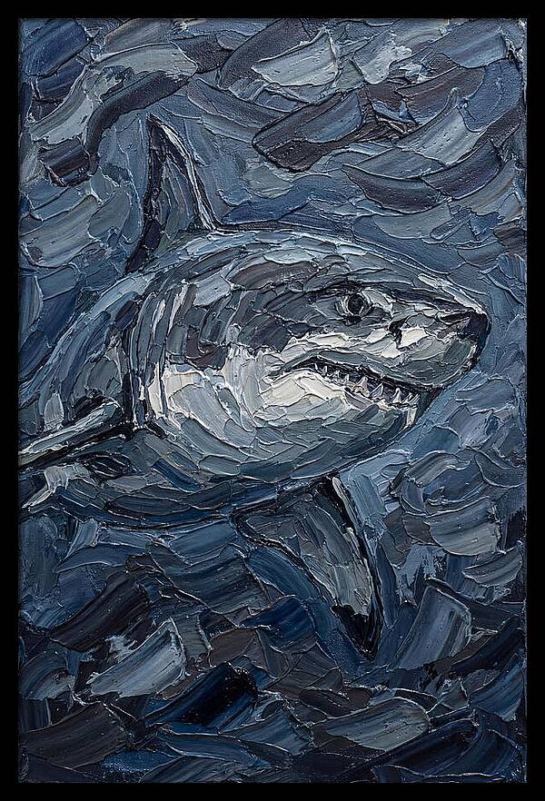 Majestic Great White Shark