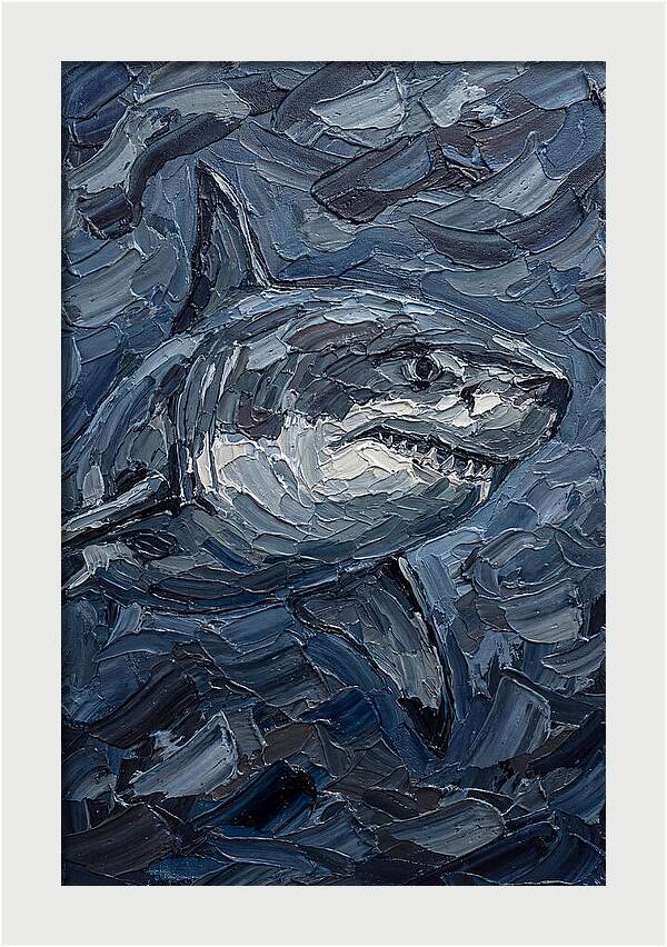 Majestic Great White Shark