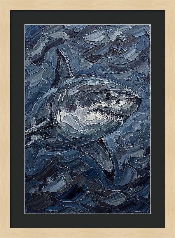 Majestic Great White Shark