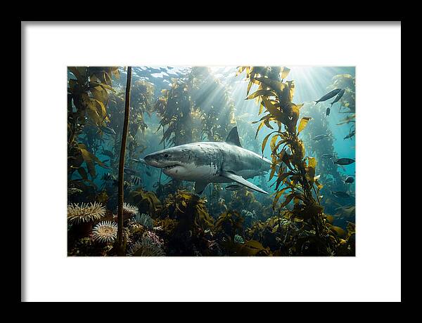 Majestic Great White Shark Encounter