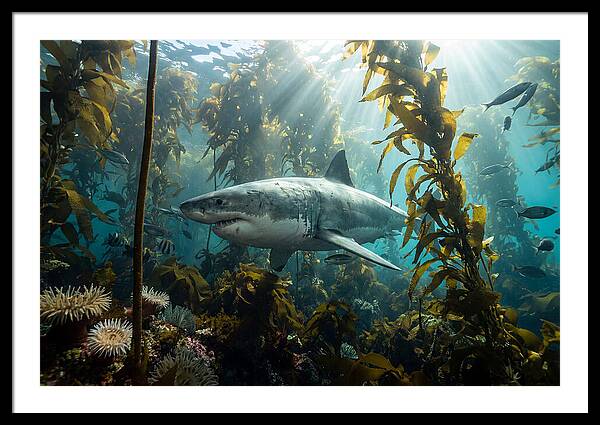 Majestic Great White Shark Encounter