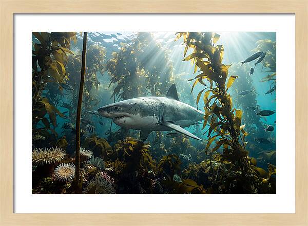 Majestic Great White Shark Encounter