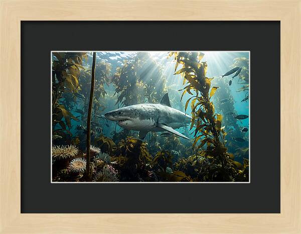 Majestic Great White Shark Encounter