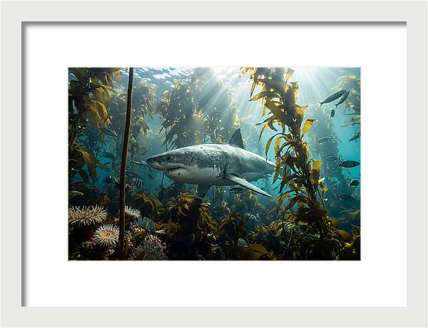 Majestic Great White Shark Encounter