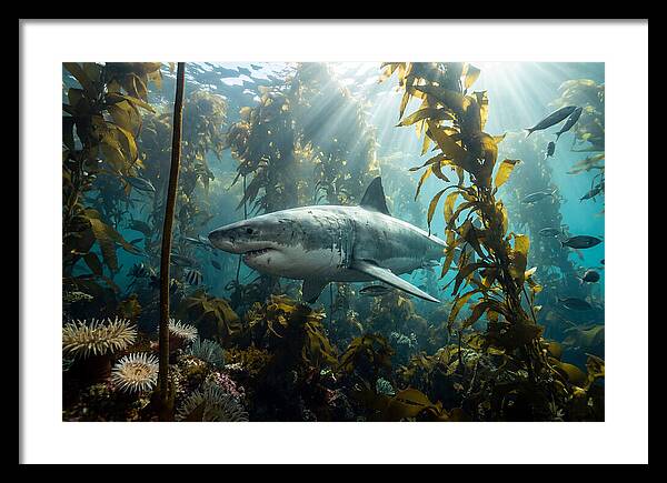 Majestic Great White Shark Encounter