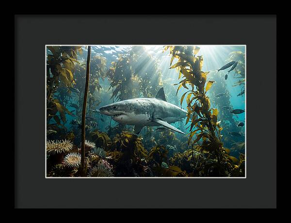 Majestic Great White Shark Encounter
