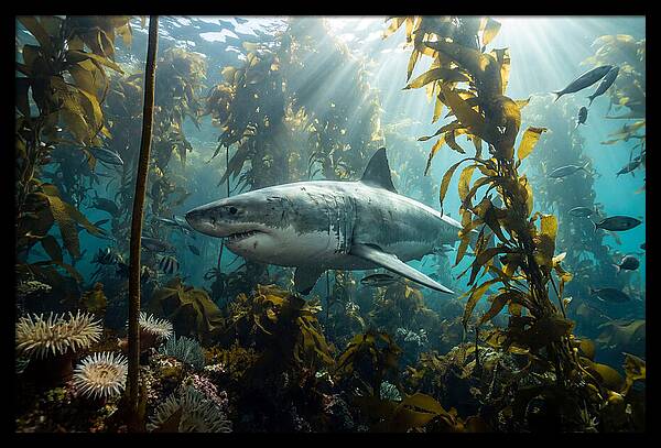 Majestic Great White Shark Encounter